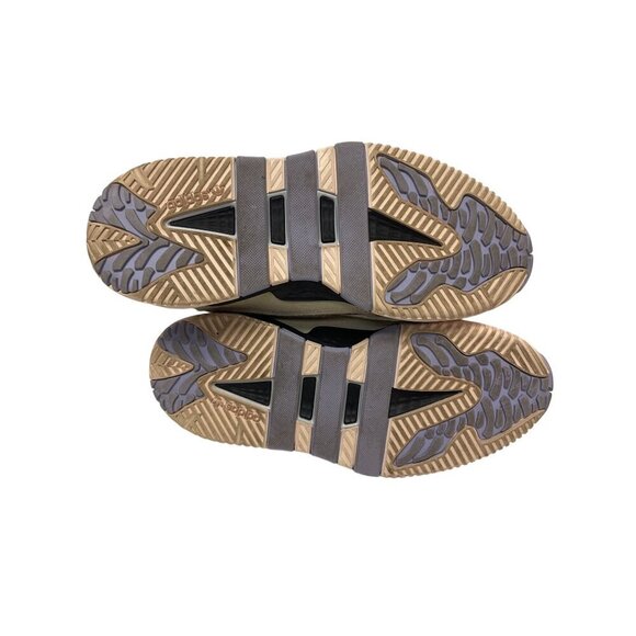 Adidas Women's NITEBALL GX8820 Suede Beige Purple Sneakers Shoes Size 6 - Picture 8 of 10